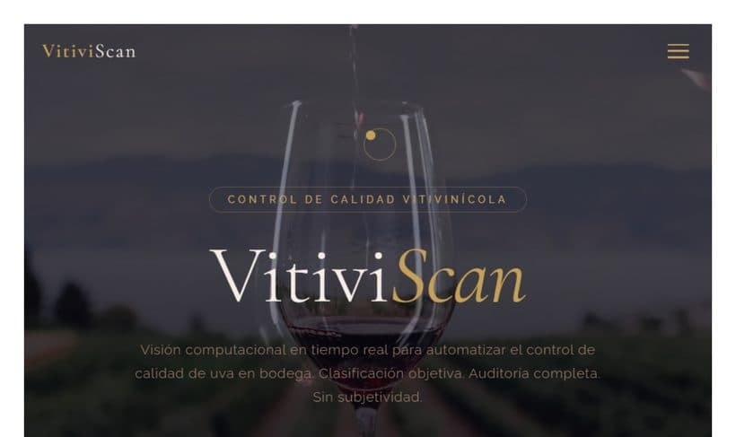 Sitio web de VitiviScan