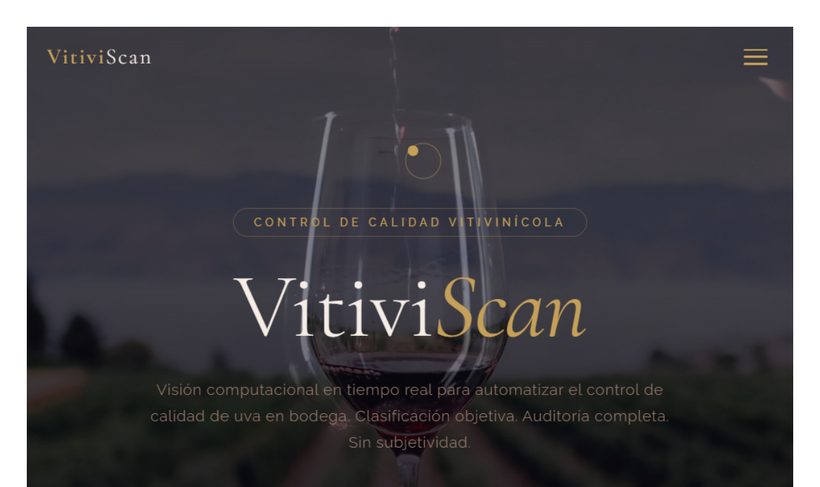 Sitio web de VitiviScan